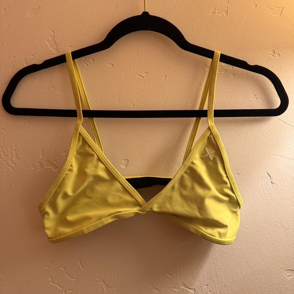 Boutine LA Sunny Yellow Crop Top